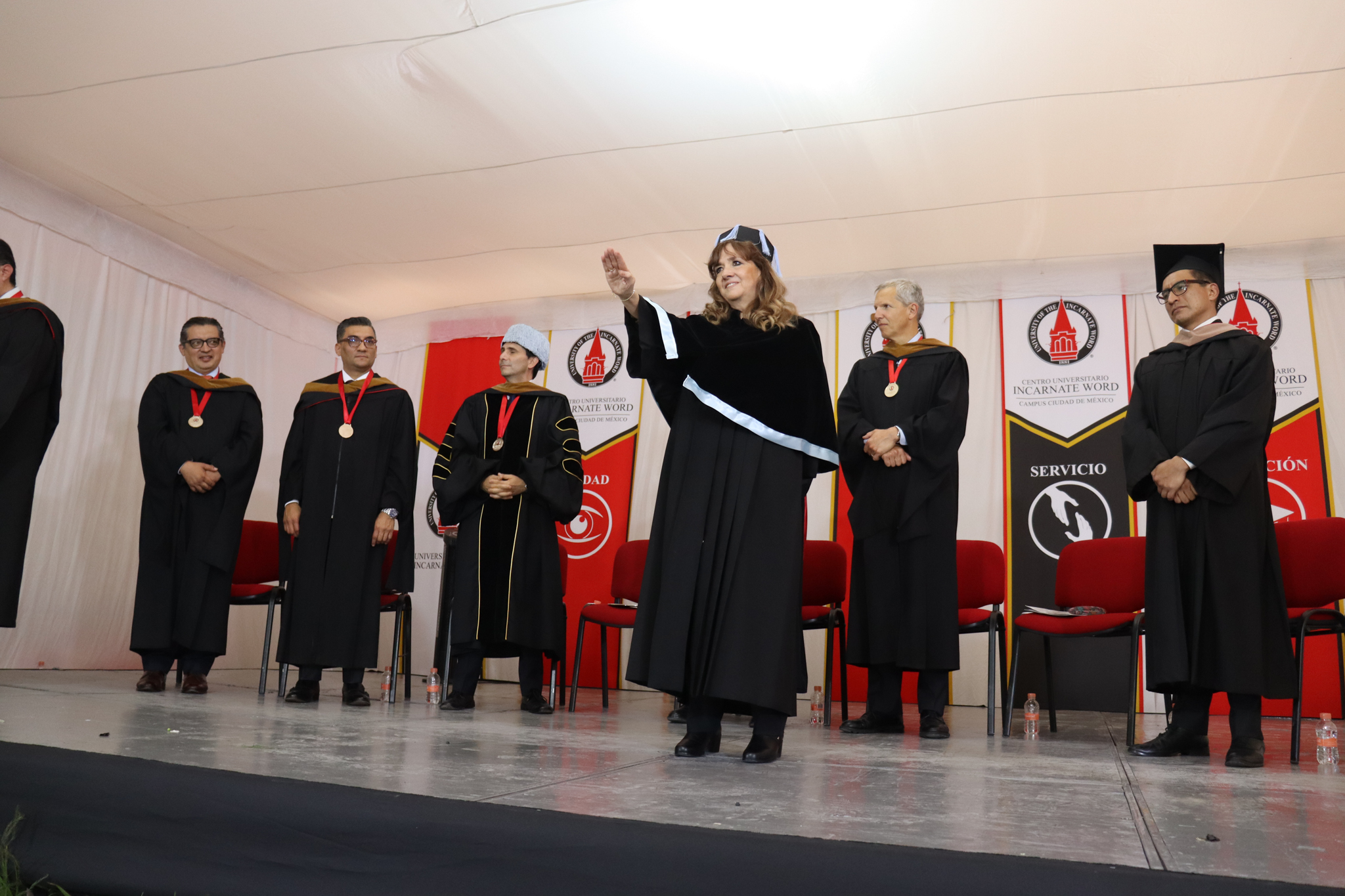 Ceremonia de investidura de la Nueva Rectora